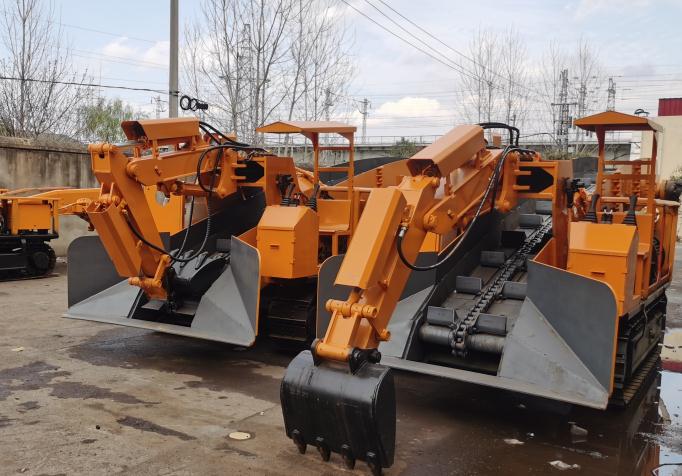 履帶扒渣機 履帶扒渣機